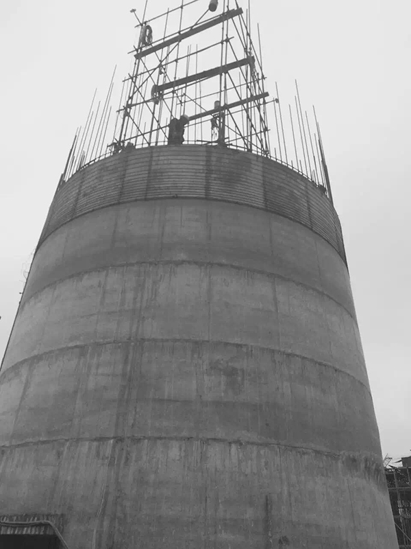 混凝土烟囱新建